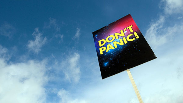 Don't panic transparent